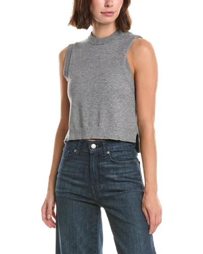 French Connection Cosysoft Vest In Grey