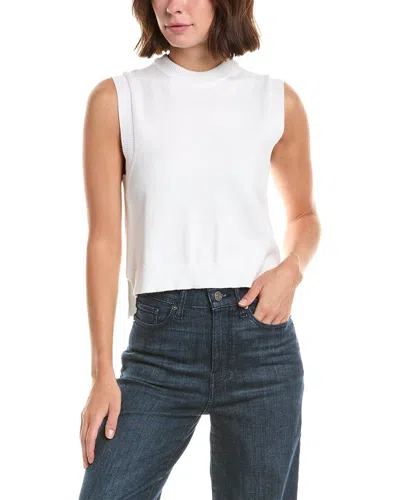 French Connection Cosysoft Vest In White