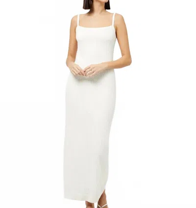 French Connection Cotton Pointelle Maxi Dress In Cream In White