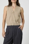 French Connection Cozy Sleeveless Cardigan