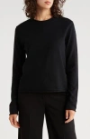 French Connection Crewneck Pullover Sweater In Black