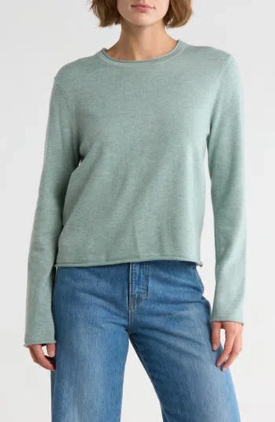 French Connection Crewneck Pullover Sweater In Blue