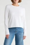 French Connection Crewneck Pullover Sweater In White