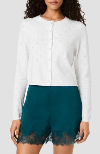 French Connection Dakota Print Cardigan In Black