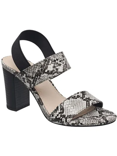 French Connection Dakota Womens Vegan Leather L Heels In Multi