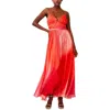 French Connection Darryl Hallie Strappy Back Maxi Dress In Multi