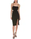 FRENCH CONNECTION FRENCH CONNECTION ECHO CREPE CUTOUT MINI DRESS