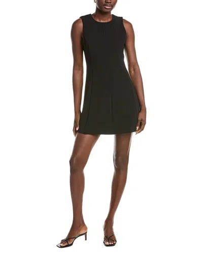 French Connection Echo Whisper A-line Minidress In Black