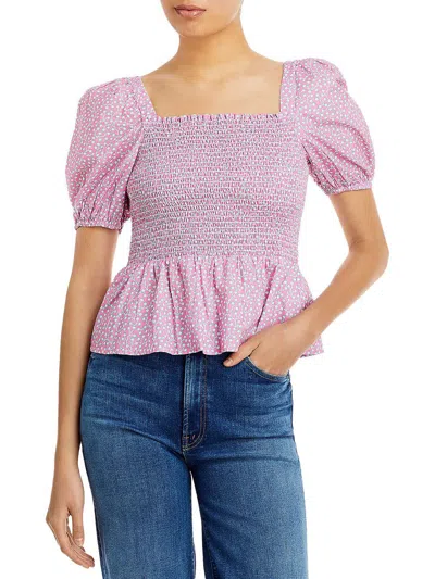 French Connection Elao Artina Top In Pink