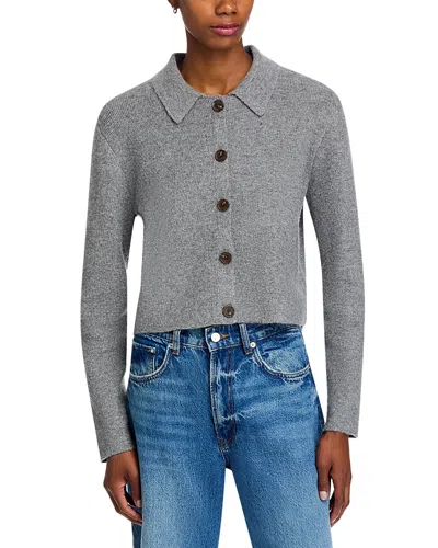 FRENCH CONNECTION ELLIE COLLARED KNIT CARDIGAN