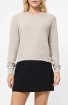 French Connection Ellie Crewneck Sweater In Gray