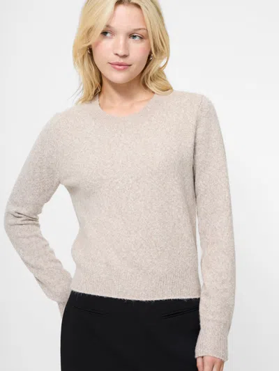 French Connection Ellie Knit Crew Neck Sweater  Knitwear In Gray