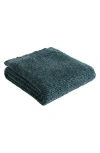 French Connection Eloise Chenille Throw Blanket In Dark Green
