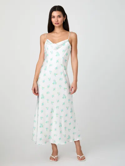 French Connection Elyria Oona Satin Midi Dress  Dresses