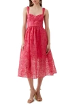 FRENCH CONNECTION FRENCH CONNECTION EMBROIDERED LACE DRESS