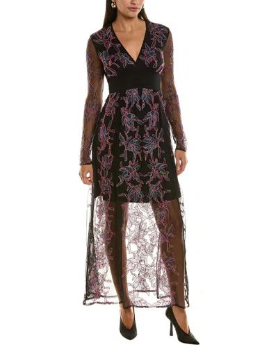 FRENCH CONNECTION FRENCH CONNECTION EMILIA EMBROIDERED MAXI DRESS
