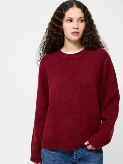 FRENCH CONNECTION EMILIA KNIT BOYFRIEND SWEATER FRENCH CONNECTION KNITWEAR,78ZKN5003