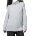French Connection Emilia Knit Oversized Pullover Sweater In Light Grey In Grey