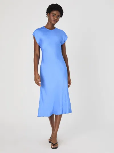 FRENCH CONNECTION ENNIS SATIN COLUMN MIDI DRESS FRENCH CONNECTION DRESSES,71YII4405