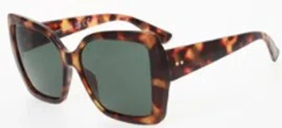 French Connection Fc 23 145 Emb Trt Green Butterfly Ladies Sunglasses 10266443.com Torgrn In Brown