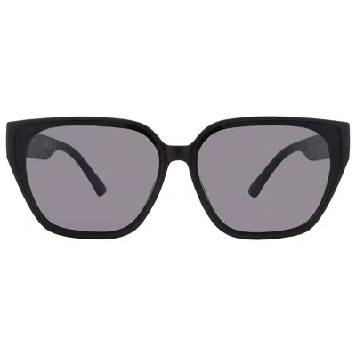 French Connection Fc 23 26 Blk Smoke Butterfly Ladies Sunglasses 10266440.com Blksmk In Grey