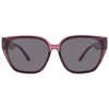 French Connection Fc 23 26 Pnk Smoke Butterfly Ladies Sunglasses 10266441.com Pnksmk In Neutral