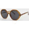 French Connection Fc 23 52 Cp Brn Smoke Hexagonal Ladies Sunglasses 10266454.com Brnsmk