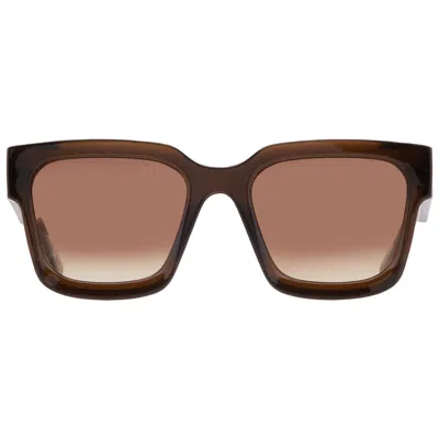 French Connection Fc 23 53 Cp Grn Brown Square Ladies Sunglasses 10266436.com Grnbrn In Beige