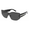 French Connection Fc 25 77 Blk Smoke Geometric Ladies Sunglasses 10269922.lts Blk In Black