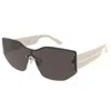 French Connection Fc 25 77 Gld Smoke Geometric Ladies Sunglasses 10269923.lts Gld In White