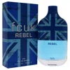 French Connection Fcuk Rebel By  Uk For Men - 3.4 oz Edt Spray In Pink/purple/blue/orange