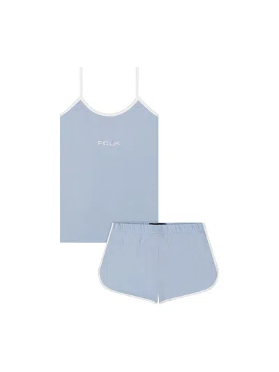 French Connection Fcuk Sleep Set  Accessories In Blue