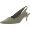French Connection Fcviva Womens Embellished Knit Kitten Heels