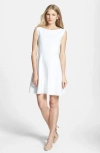 French Connection Whisper Classic Mini Dress In White