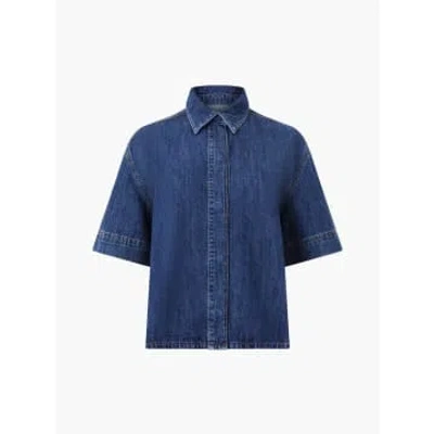 French Connection Finley Denim Shirt | Vintage In Blue