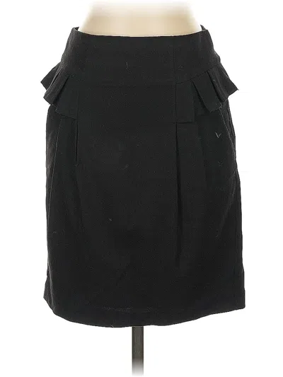 Pre-owned French Connection Formal Skirt In Black