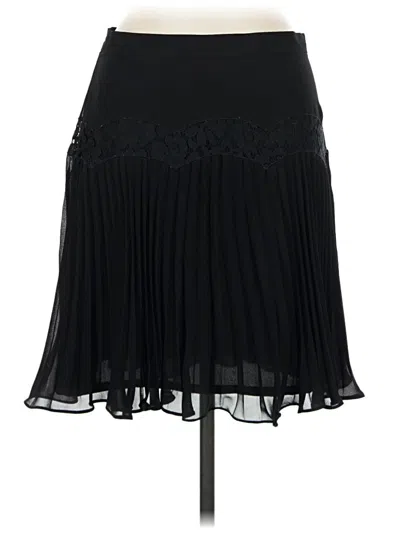 Pre-owned French Connection Formal Skirt In Black