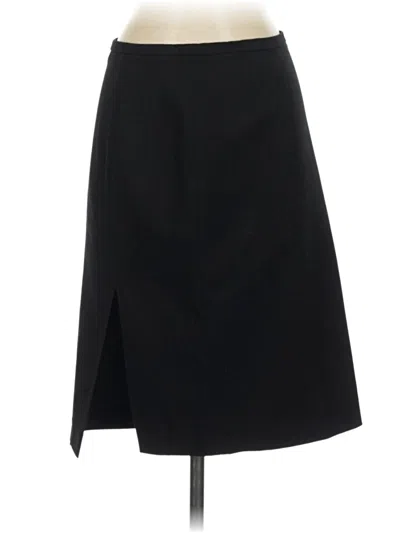 Pre-owned French Connection Formal Skirt In Black