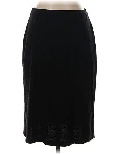 Pre-owned French Connection Formal Skirt In Black