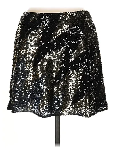 Pre-owned French Connection Formal Skirt In Black