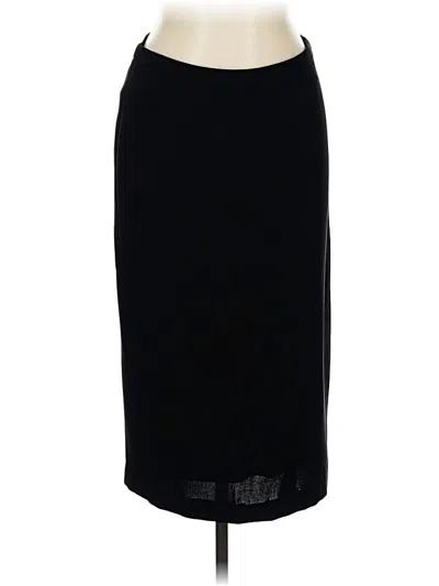 Pre-owned French Connection Formal Skirt In Black