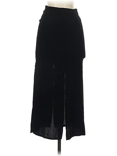 Pre-owned French Connection Formal Skirt In Black