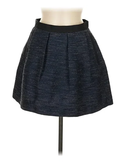 Pre-owned French Connection Formal Skirt In Blue