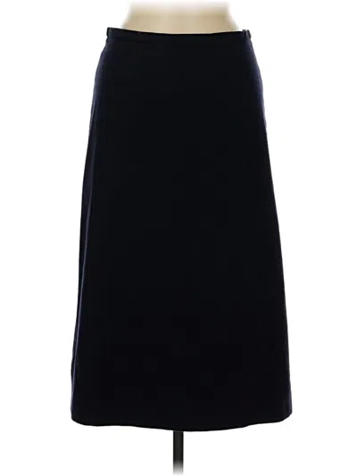 Pre-owned French Connection Formal Skirt In Blue