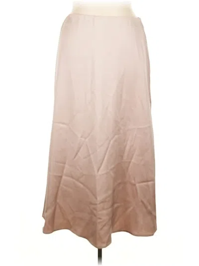 Pre-owned French Connection Formal Skirt In Tan