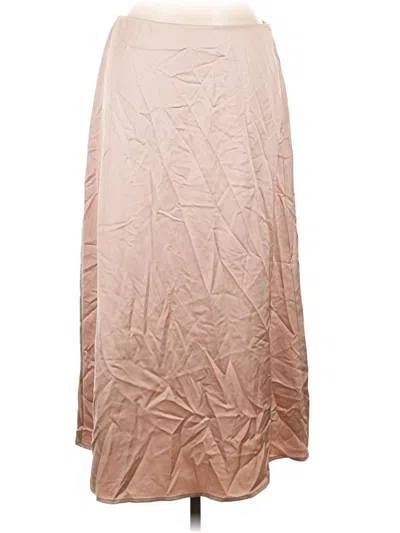 Pre-owned French Connection Formal Skirt In Tan
