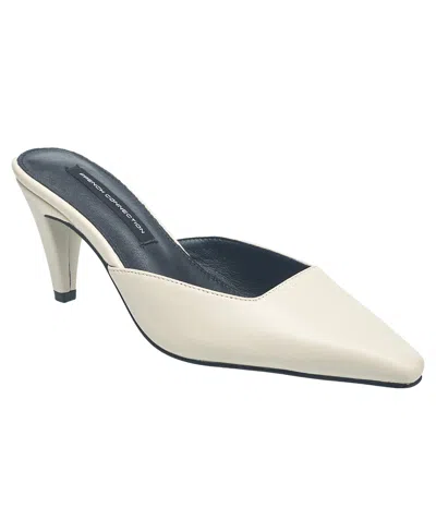 French Connection French Connecton Ladies Toulouse Kitten Heel In White