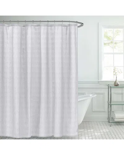 French Connection Fulton Cotton-blend 13pc Shower Curtain Set In White