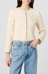 French Connection Geo Shell Texture Woven Slim Jacket In Neutral
