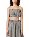 French Connection Gingham Crop Top